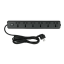 DELI CT705 2 PIN 6 PORT 3 METER POWER STRIP